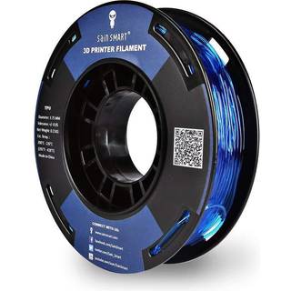 Sainsmart- TPU-BLU-0,25 kg1,75 Sainsmart 1,75 mm 250g Fleksibel TPU 3D-udskrivning Filament Dimensionel n?jagtighed +/- 0,05 mm (bl?)