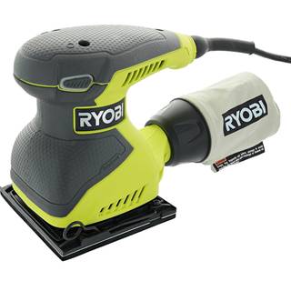 Ryobi S652DGK Corded 2 amp 1/4 tommer 14 000 OBM Squared Orbital Finishing Sheet Sander