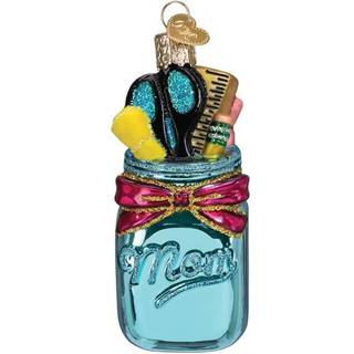 Old World Christmas Homeschooling Mom Glass blæst ornament til juletræ