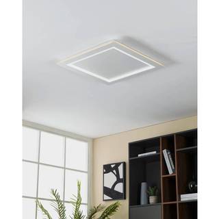 EGLO connect LED-loftlampe Padrogiano-Z 1 lyskilde, 60 x 60 cm