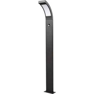 Lucande LED-gadelampe Juvia, 100 cm, bevægelsessensor, IP54