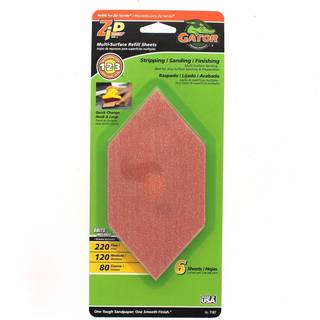 Ali Industries 7187 Assorteret Sand Sheet 6-Pack