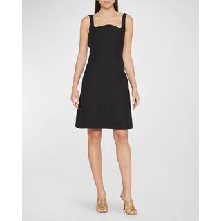 Valentino CrÃªpe Couture minidress - black - S