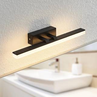 Lucande LED-væglampe Lisana, vandret, 46 cm, IP44
