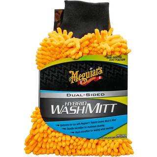 Meguiar's Mikrofiber handske til bilvask - Hybrid Wash Mitt (Stor)