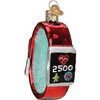 Old World Christmas Fitness Watch Glas Blown Ornament til juletr?