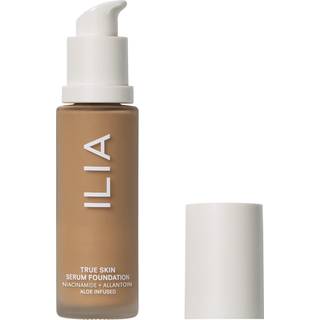 Ilia - True Skin Serum Foundation | Ikke-komedogen grusomhedsfri vegansk v?gtl?s f?les opbygget d?kning sikkert for f?lsom hud (Bonaire SF9.5)