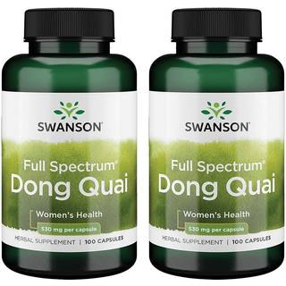 Fuldspektret Dong Quai, 530 mg - 100 kapsler