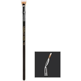 Bdellium Tools Professional Makeup Brush - Maestro Series 730 Bent Mascara Fan - Med bl?de syntetiske fibre til anvendelse af mascara (sort 1 stk