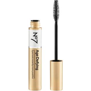 No7 Age Defying Eye Mascara - All -in -one Eyelash Mascara til forbedret længde Curling & Volumizing Eyelies - Smudge & Clump Free Eye Makeup for
