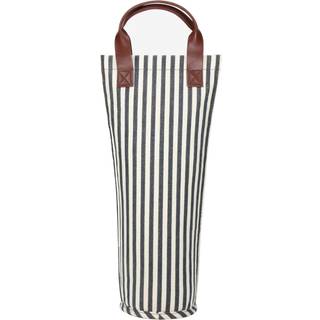 Tirrinia Single Wine Gift Tote Pose isoleret polstret termisk vinflaske med køligere bærer til rejsepiknik Fantastisk gave til vinelsker Blue Str