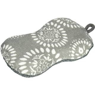 Mukitchen holdbar mikrofiber svamp med skubbermedaljongrå