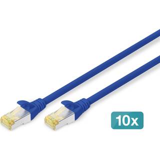 DIGITUS patch cable - 5 m - blue - Blå - 5 meter