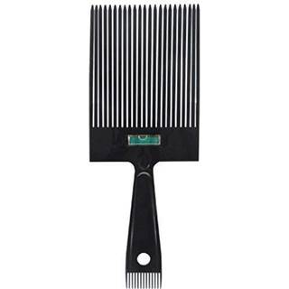 Scalpmaster Flat Top Comb med niveau flattopper med sideburn kam