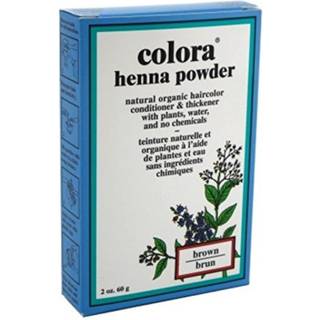 Colora henna pulver h?rfarve brun 2 oz (3 pakning)
