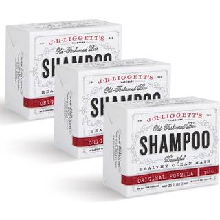 JRLiggett's All -Natural Shampoo Bar Original Formel - understøtter stærkt og sundt hår - nærende follikler med antioxidanter og vitaminer - vask
