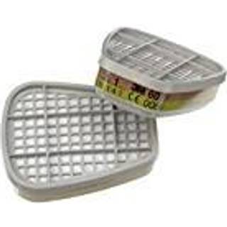3M Filter mod gas og dampe A1 & formaldehyd, 6075 - A1+ gas / damp mod organiske dampe + formaldehyd filter 3M 6075.