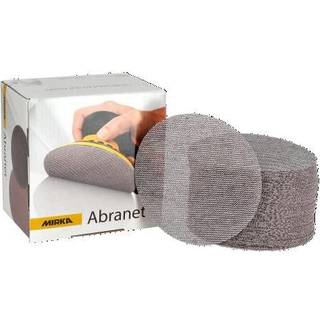 Mirka Abranet Net Disc / 5 Inch / Grit 240 / Sandpapirslibning Disker Hook and Loop / 50 PCS / 9A-232-240