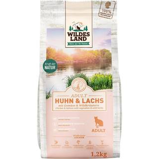 Wildes Land Tørfoder til katte med kylling og laks 104.96 DKK/1 kg