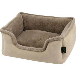 ECO comfort seng "ZARIF" - Beige - 75 x 60 x 23 cm