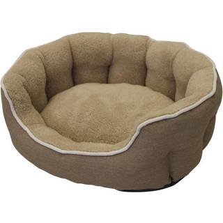 Komfortseng Classic "BRENTA" - L x B x H: 59 x 53 x 18 cm - Brown