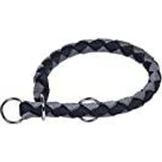 Halsbånd, kvæl Corda - L: 30-36 cm - W: 12 mm - Sort