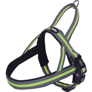 Norsk Sele Variado, W: 25/35mm - L: 46cm + 60-76 cm, Neon Gul