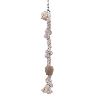 Klatrereb m/træ 67cm/2,5cm 3 knuder