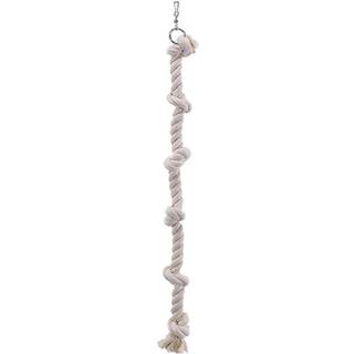 Klatrereb med knuder - 100 cm - White