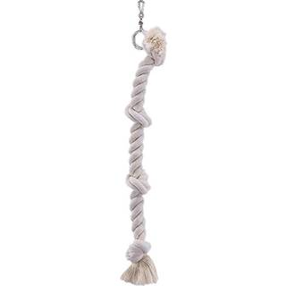 Klatrereb med knuder - 38 cm - White