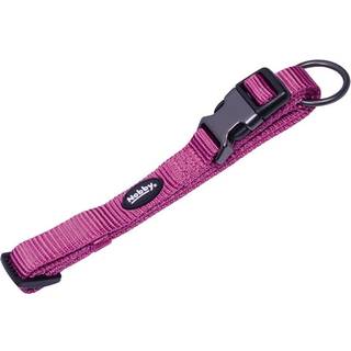 Halsbånd Classic Komfort, L: 50-65 cm - W: 25 mm, Raspberry