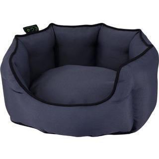 ECO Komfort seng oval ESAT - 45 x 40 x 19 cm - Grå