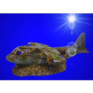 Akvariedekoration - Airplane