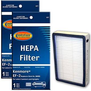 Envirocare-udskiftning st?vsuger HEPA-filtre designet til at passe Kenmore Progressive EF-2-maskiner 2 filtre