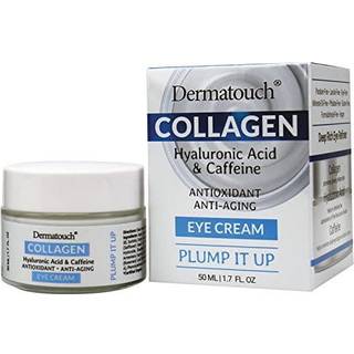 Dermatouch Collagen Eye Cream - Hyaluronsyra och koffein Antioxidant hudbehandling rynka reducerare 1,6 oz.