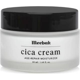 MEEBAK CICA CREAM | Koreansk ansigt fugtighedscreme til følsom hud anti-aldring natcreme med retinolpeptider Hyaluronsyre | Beroligende og repara
