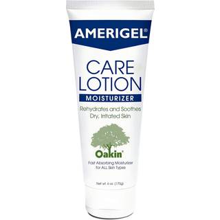 AMERIGEL Care Lotion – Hypoallergenisk fugtighedscreme til diabetisk hud, gendanner fugt og lindrer tør, irriteret hud, 177 ml