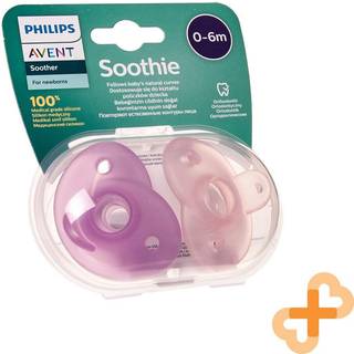 Philips Avent Soothie SCF099/2 0-6 m sut Pink 2 stk. - 2 stk.