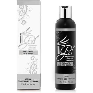 Ipel impeccable soak off gel polish gel top coat 226g