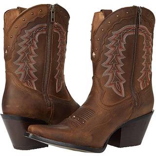 Durango Durango Brown Crush Ankle Boots