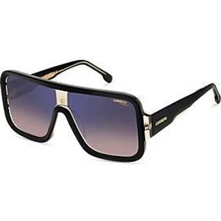 Carrera Unisex FLAGLAB 14 0WM/A8 Solbriller Acetat Sort Multifarvet Firkantet Normal Skygge