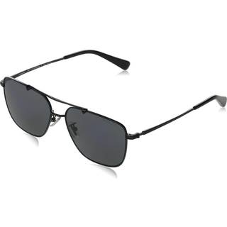 Coach HC7137 CA576 Polarized 939381 57 Solbriller Mænd Black - Black - 57mm