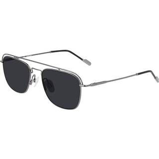 Calvin Klein Mand CK21107S 008 Solbriller Metal Rifle tønde Grå Firkantet