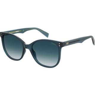 Levi&#39;s LV 5009/S ZI9/08 56 Solbriller Kvinder Blue - Transparent Blue - 56mm