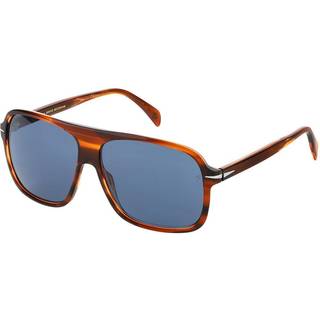 David Beckham DB 7008/S EX4/KU 60 Solbriller Mænd Brun - Brown Horn - 60mm