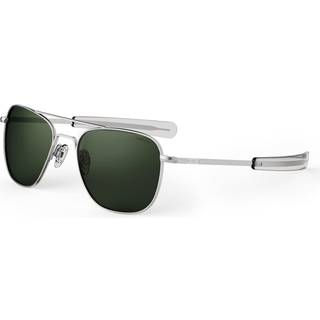 Randolph Engineering Aviator Polarized AF139 58 Solbriller Mænd Silver - Silver - 58mm
