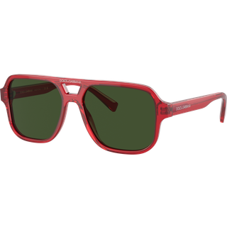 Dolce & Gabbana Børn DX4003 340971 Solbriller Acetat Rød Grøn Pilot Normal