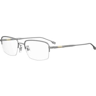 BOSS Boss 1298/F Asian Fit R81 56 Briller Mænd Grå - Matte Ruthenium Grey - 56mm