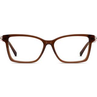 Swarovski Kvinde SK5442 050 Optiske stel Outlet Acetat Brun Mørk Firkantet Normal