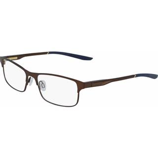 Nike Unisex NIKE 8046 214 Optiske stel Metal Brun Firkantet